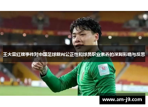 王大雷红牌事件对中国足球裁判公正性和球员职业素养的深刻影响与反思